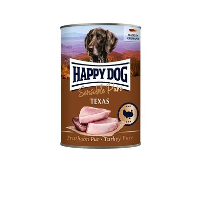 Happy Dog Dose Sensible Pure Texas Truthahn 12 x 400g (11,65€/ kg)