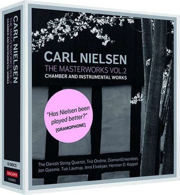 Carl Nielsen (1865-1931): Carl Nielsen - Masterworks 2: Kammer- & Instrumentalmusik -