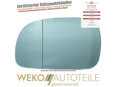 Spiegelglas, Außenspiegel links Diederichs 2204227 für VW