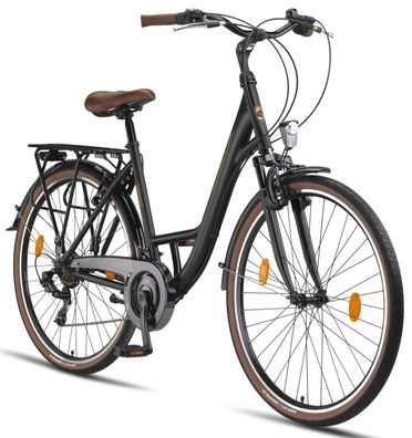 Licorne Bike Violetta Premium City Bike in 28 Zoll - Fahrrad, Hollandfahrrad