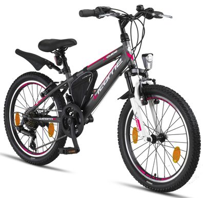 Licorne Bike Guide Premium Mountainbike in 20, 24 und 26 Zoll - Fahrrad Kinderfahrrad