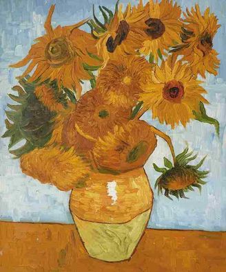 Van Gogh - Sonnenblumen - Keilrahmenbild auf Leinwand