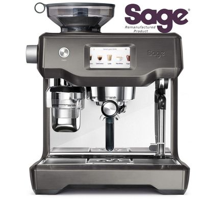 Sage Oracle Touch Anthrazit SES990BST Espressomaschine Gebraucht - Wie neu