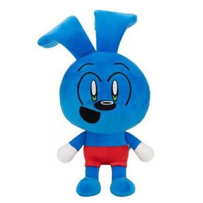 Riggy Bunny Plüsch, blauer Hasen-Plüschtiere gefülltes Geschenk, Begleiter