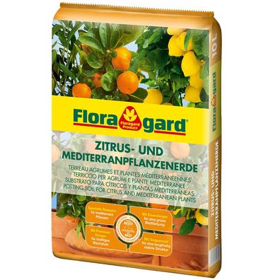 Floragard® Zitrus- und Mediterranpflanzenerde 10 Liter