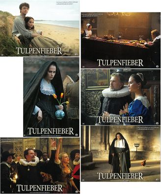 Tulpenfieber - 6 Original Kino-Aushangfotos - Alicia Vikander - Filmposter