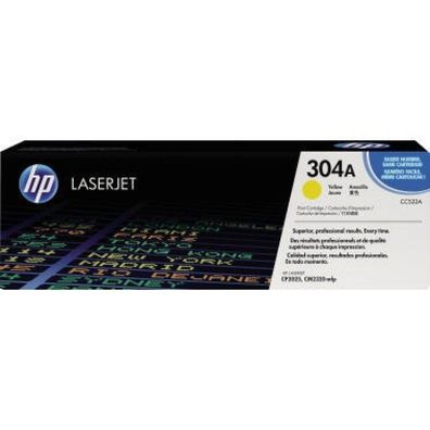HP HP Cartridge No 304A HP304A HP 304A Yellow Gelb (CC532A)