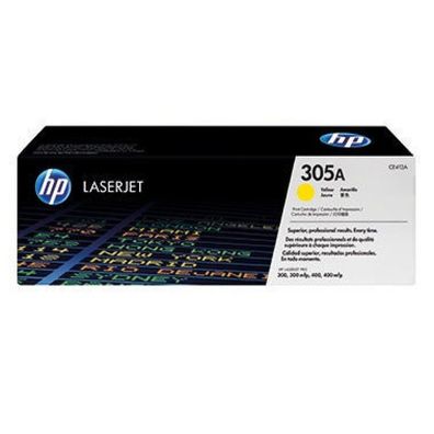 HP Cartridge No 305A HP305A HP 305A Yellow Gelb (CE412A)