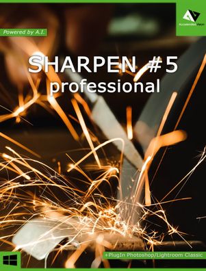 Sharpen #5 Professional - Bilder schärfen - Accelerated Vision - PC Downloadversion