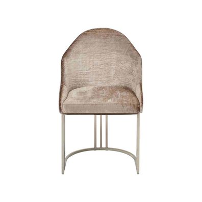 Esszimmer Stuhl 1 Sitzer Sessel Edelstahl Luxus Modern Möbel Design neu