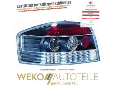 LED Rückleuchten Set schwarz klar Glas für Audi A3 8P 3-Türer Model 2003-2008