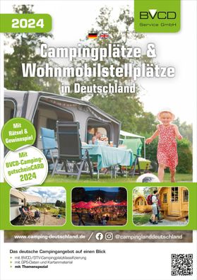 Campingpl?tze und Wohnmobilstellpl?tze in Deutschland 2024, BVCD Service Gm ...