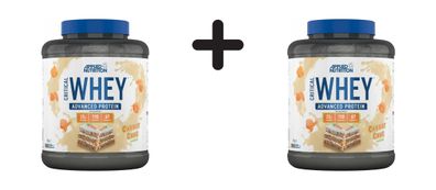 2 x Applied Nutrition Critical Whey (2000g) Carrot Cake