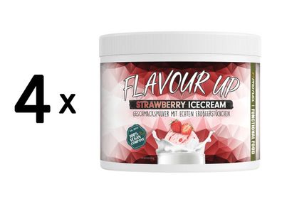 4 x ProFuel Flavour Up (250g) Strawberry Ice Cream