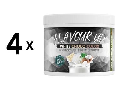 4 x ProFuel Flavour Up (250g) White Choc Cocos