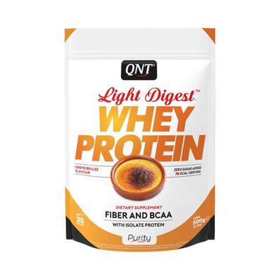 QNT Light Digest Whey Protein (500g) Creme Brulee