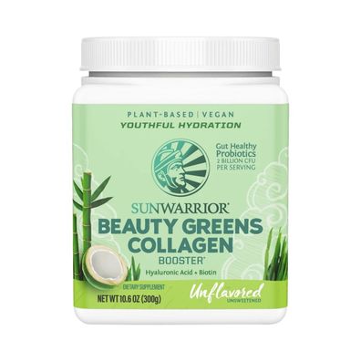 Sunwarrior Beauty Greens Collagen Booster (300g) Unflavoured