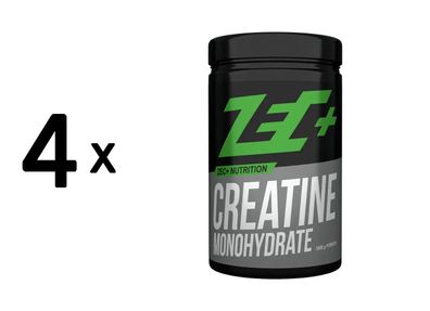 4 x Zec+ Creatine Monohydrate (1000g) Unflavoured