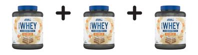 3 x Applied Nutrition Critical Whey (2000g) Carrot Cake