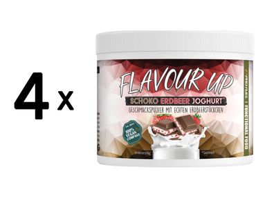 4 x ProFuel Flavour Up (250g) Choco Strawberry Yoghurt
