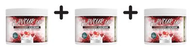 3 x ProFuel Flavour Up (250g) Strawberry Ice Cream