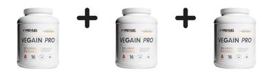 3 x ProFuel Vegain PRO (2200g) Chocolate Hazelnut