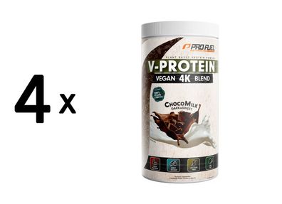 4 x ProFuel V-Protein 4K Blend (750g) Choco Milky