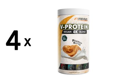 4 x ProFuel V-Protein 4K Blend (750g) Peanut Butter