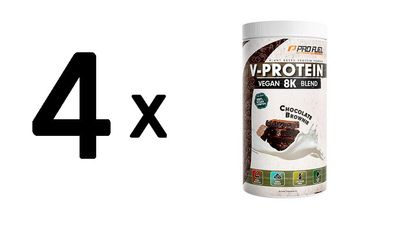 4 x ProFuel V-Protein 8K Blend (750g) Cinnamon Flakes