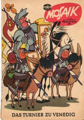 Mosaik Comics Heft Nr 90 von 1964 Hannes Hegen Digedags Original Vintage Sammeln