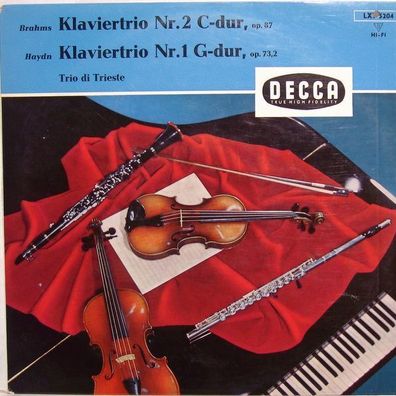 DECCA LXT 5204 - Trio No. 2 In C Major Opus 87 / Trio No. 1 In G Major Op.73 No