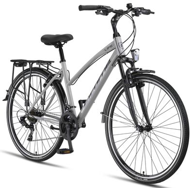 Licorne Bike L-V-ATB Premium Trekking Bike in 28 Zoll - Fahrrad, Citybike