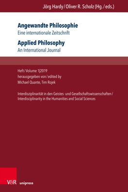 Angewandte Philosophie. Eine internationale Zeitschrift / Applied Philosoph ...