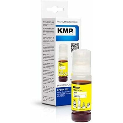 KMP E185 gelb Tintenflasche ersetzt EPSON 102/ T03R44
