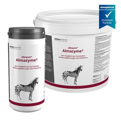 almapharm allequin® Almazyme® für Pferde - Packungsgrößen: Dose 1 kg