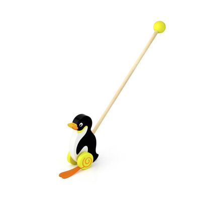 VIGA 2043673 Toys - Schiebespielzeug - Pinguin