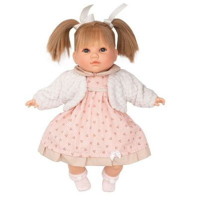 Luxuriöses sprechendes Baby-Puppen-Mädchen Berbesa Natalka 40cm