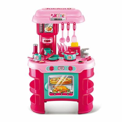 Kinderküche Little Chef Baby Mix rosa 32 Stück