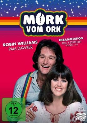 Mork vom Ork - Gesamtedition (DVD) 15DVD Min: 2297/ DD/ WS Staffel 1-4, 95 Folgen