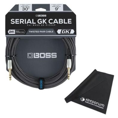 Boss BGK-30 Serial GK-Kabel für Synthesizer-Effektgerät 9m mit Tuch
