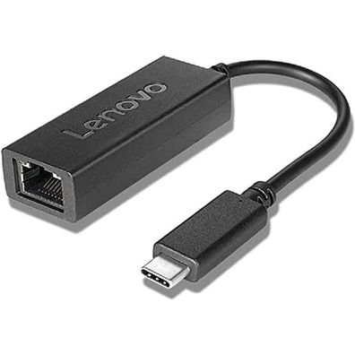 USB Adapter, USB-C Stecker > RJ-45 Buchse (schwarz)