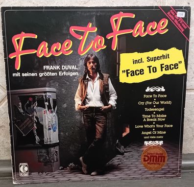 LP Frank Duval - Face to Face