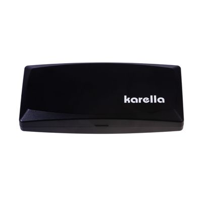 Karella Dartbox Schwarz | Etui Tasche Koffer für Dartpfeile Flights