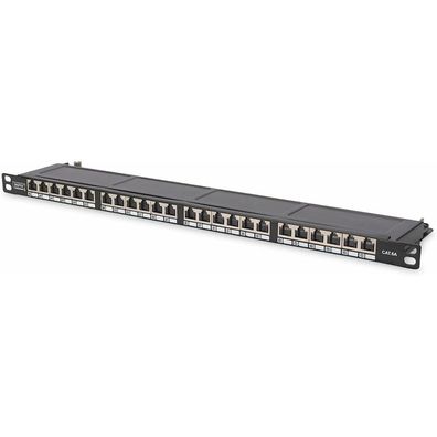 Digitus Dn-91624s-Sl-Sh 24 Ports Network Patch Panel Cat 6 0.5 He