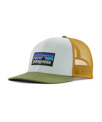 Patagonia Snapback Trucker Cap P-6 Logo wispy green