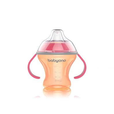 babyono Babyflasche 1456 Soft Drippy Tasse 180ML Natural Nursing