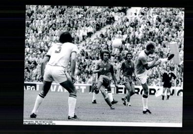 Unbekannt Fussball International WM 1974 Foto Original Signiert + A 233430