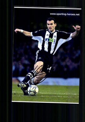 Nikos Dabizas Newcastle United Foto Original Signiert + A 233521