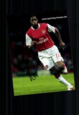 Alex Song FC Arsenal Foto Original Signiert + A 233522