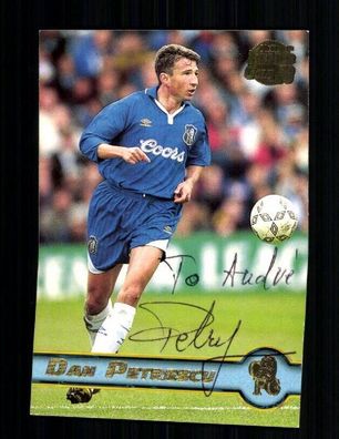 Dan Petrescu FC Chelsea Merlin Card Original Signiert + A 233606